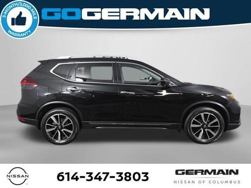 Magnetic Black Pearl 2020 Nissan Rogue SL