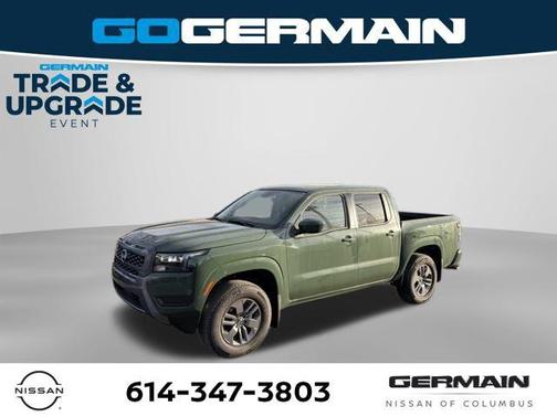 Tactical Green Metallic 2026 Nissan Frontier SV