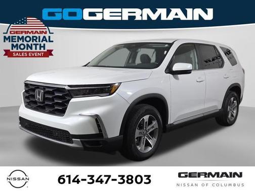 Platinum White Pearl 2025 Honda Pilot EX-L