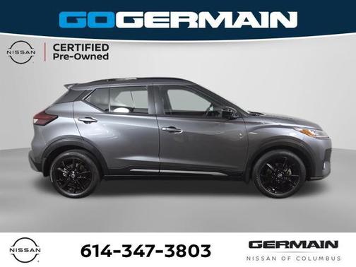 Gun Metallic 2023 Nissan Kicks SR