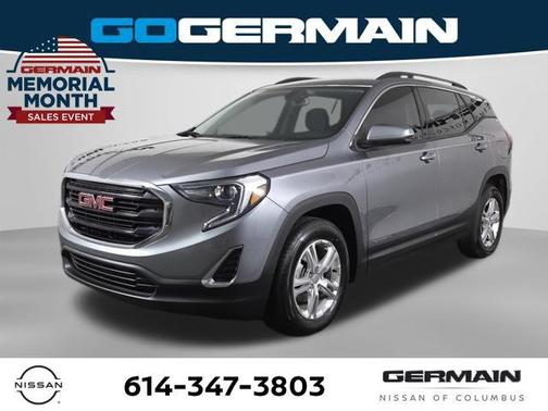 Satin Steel Metallic 2018 GMC Terrain SLE