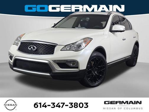 Majestic White 2017 INFINITI QX50 Base