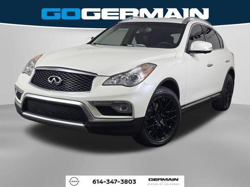 Majestic White 2017 INFINITI QX50 Base