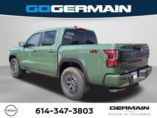 Tactical Green Metallic 2026 Nissan Frontier PRO-4X
