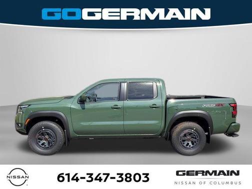 Tactical Green Metallic 2026 Nissan Frontier PRO-4X