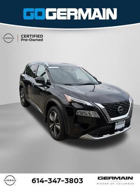 Super Black 2023 Nissan Rogue Platinum