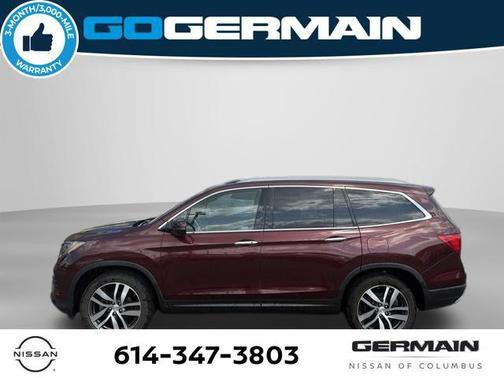 Deep Scarlet Pearl 2018 Honda Pilot Elite