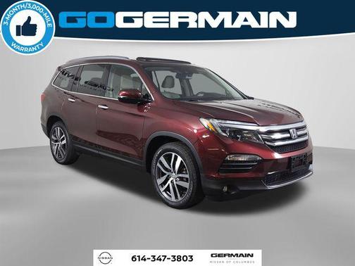 Deep Scarlet Pearl 2018 Honda Pilot Elite