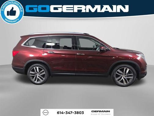 Deep Scarlet Pearl 2018 Honda Pilot Elite