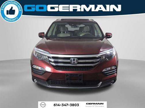 Deep Scarlet Pearl 2018 Honda Pilot Elite