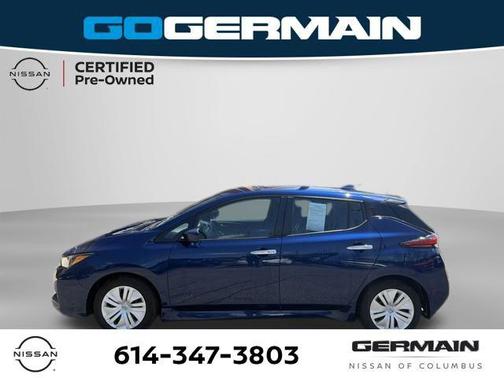 Deep Blue Pearl 2023 Nissan Leaf S