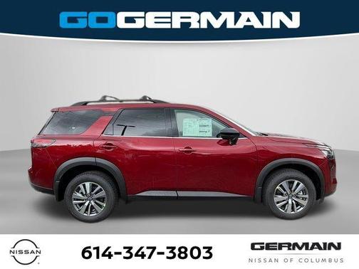 Scarlet Ember Tintcoat 2026 Nissan Pathfinder SL
