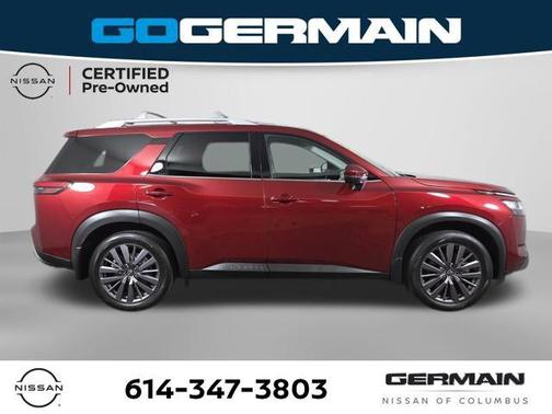 Scarlet Ember 2024 Nissan Pathfinder SL