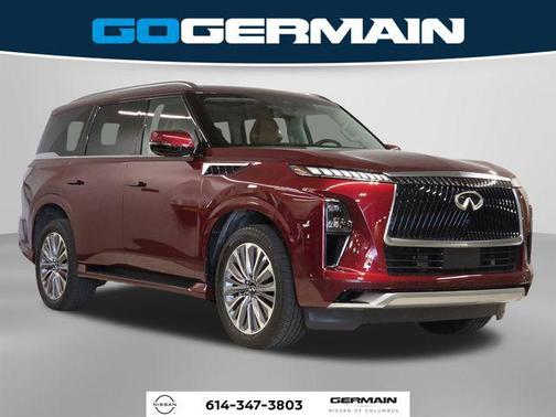 Coulis Red 2025 INFINITI QX80 SENSORY