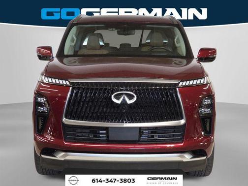 Coulis Red 2025 INFINITI QX80 SENSORY