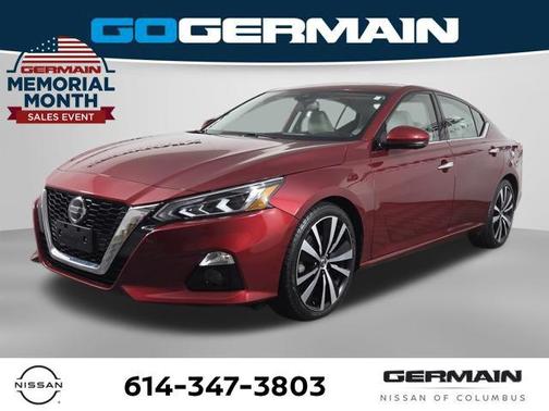 Scarlet Ember Tintcoat 2019 Nissan Altima 2.5 Platinum