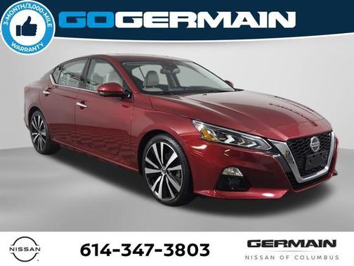 Scarlet Ember Tintcoat 2019 Nissan Altima 2.5 Platinum