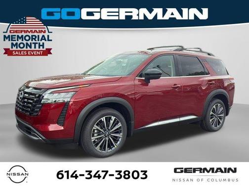 Scarlet Ember Tintcoat 2026 Nissan Pathfinder Platinum