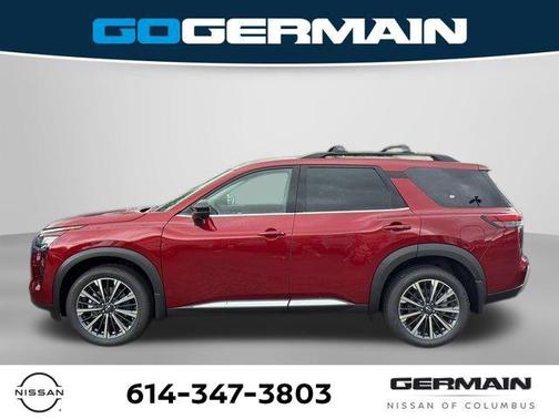 Scarlet Ember Tintcoat 2026 Nissan Pathfinder Platinum