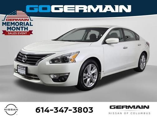 Pearl White 2015 Nissan Altima 2.5 SV