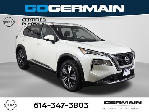 Pearl White Tricoat 2023 Nissan Rogue SL