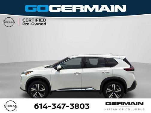 Pearl White Tricoat 2023 Nissan Rogue SL