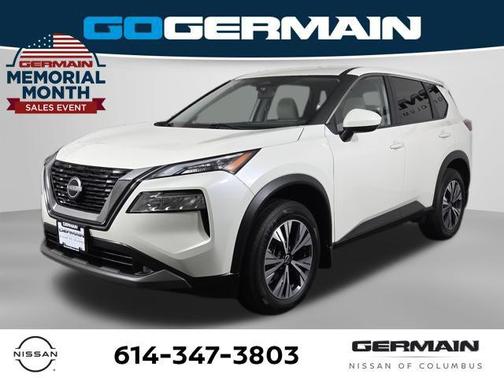 Pearl White Tricoat 2023 Nissan Rogue SV