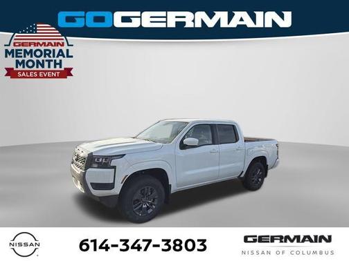 Glacier White 2026 Nissan Frontier SV