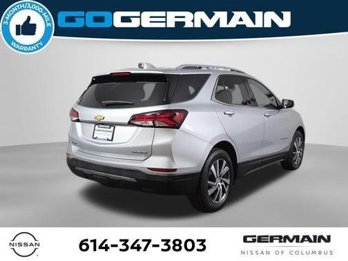 Silver Ice Metallic 2022 Chevrolet Equinox Premier w/1LZ