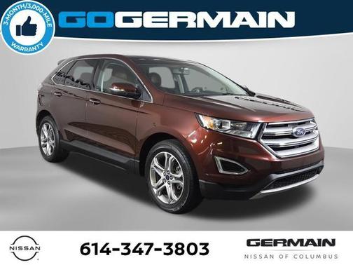 Bronze Fire Metallic Tinted Clearcoat 2015 Ford Edge Titanium