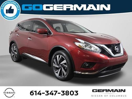 Cayenne Red Metallic 2018 Nissan Murano Platinum
