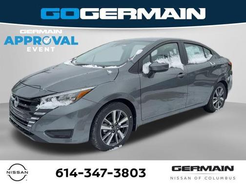 Gun Metallic 2025 Nissan Versa 1.6 SV