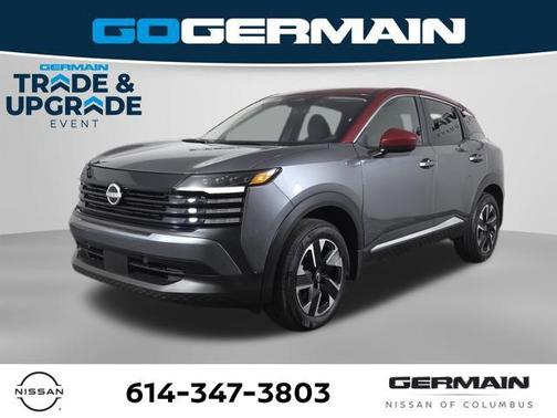 Gun Metallic/Scarlet Ember Tintcoat 2025 Nissan Kicks SV