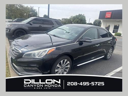 Phantom Black 2015 Hyundai SONATA Sport
