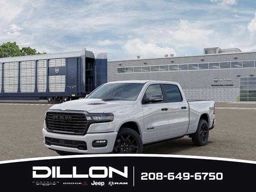 Bright White Clearcoat 2026 RAM 1500 Laramie