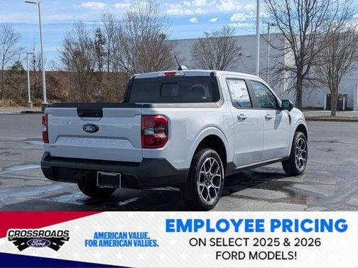 White Metallic 2026 Ford Maverick Lariat