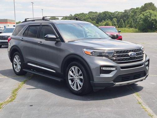 Gray Metallic 2023 Ford Explorer XLT