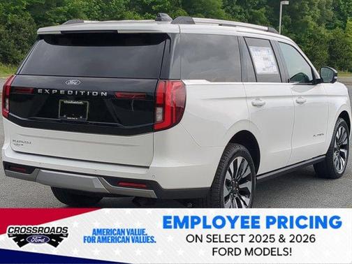 White 2026 Ford Expedition Platinum