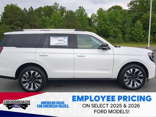 White 2026 Ford Expedition Platinum