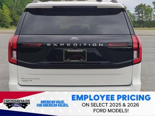 White 2026 Ford Expedition Platinum