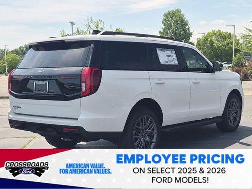 White Metallic 2026 Ford Expedition Platinum