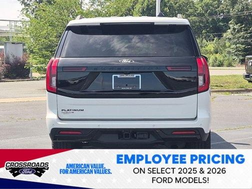 White Metallic 2026 Ford Expedition Platinum