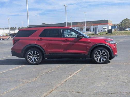 Red Metallic 2025 Ford Explorer ST-Line