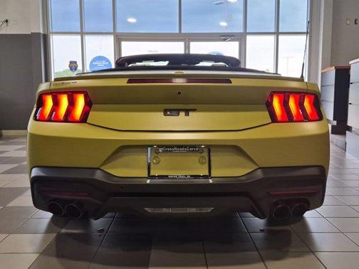 Lime Yellow Metallic 2025 Ford Mustang GT Premium