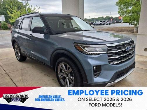 Vapor Blue 2026 Ford Explorer Active