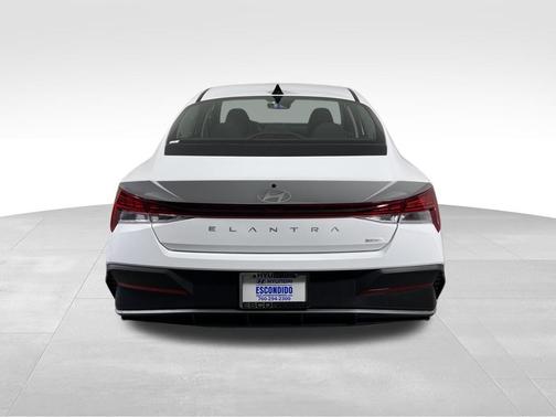 Serenity White 2026 Hyundai ELANTRA HEV Blue