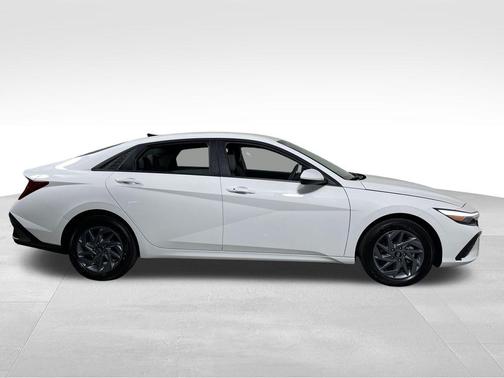 Serenity White 2026 Hyundai ELANTRA HEV Blue