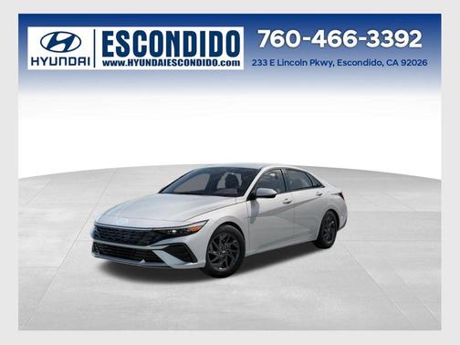 Serenity White 2026 Hyundai ELANTRA HEV Blue