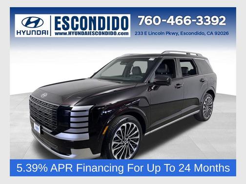 Galaxy Maroon Pearl 2026 Hyundai Palisade Hybrid Calligraphy