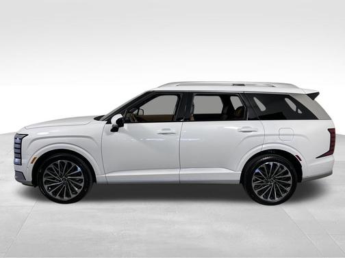Creamy White Pearl 2026 Hyundai Palisade Hybrid Calligraphy